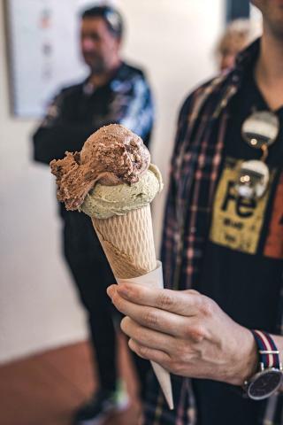 Helado chiclana